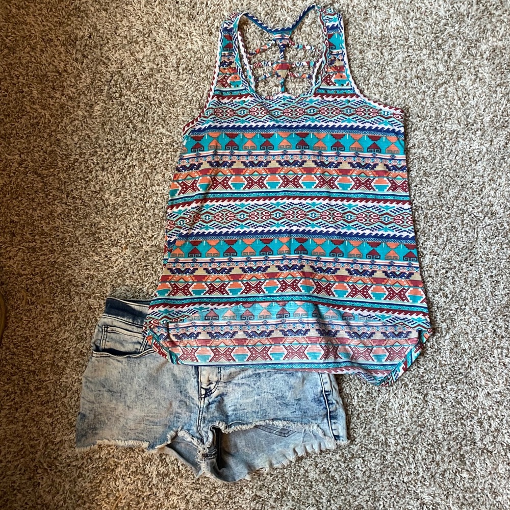 Full Tilt Aztec Tank - Size M